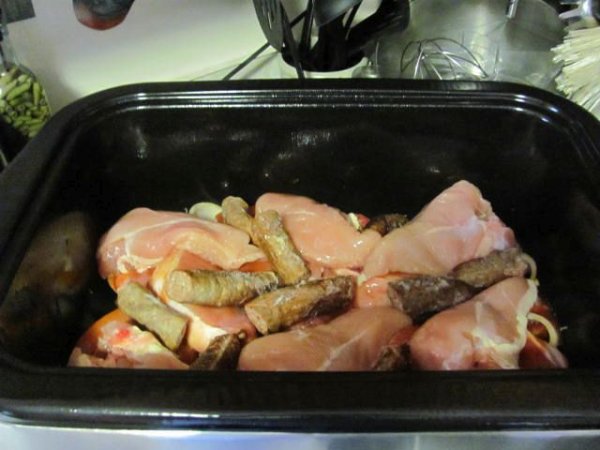 150426 001 Chicken Pork Chops Sausage Taters 001.jpg