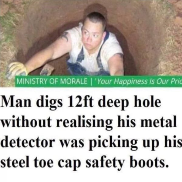 digs hole metal detector steel toed boots.jpg
